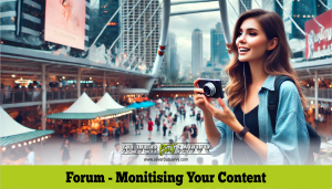 monetizing your User Generated Content - woman capturing shots for ugc content